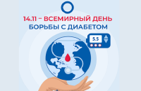 14 ноября – Всемирный день борьбы с сахарным диабетом!