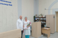 Старшей операционной медсестре ГБУЗ СО "СГКБ №8" Мальцевой Татьяне Александровне была объявлена благодарность Министра здравоохранения РФ Мурашко М.А.