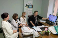  ГБУЗ СО "СГКБ №8" посетила главный внештатный специалист министерства здравоохранения Самарской области по обезболивающей терапии в паллиативной помощи Осетрова О.В. 