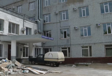 Завершается первый этап капитального ремонта стационара СГКБ №8 на ул. Нагорной, 88